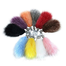 Cute Fur Balls Plush Key Chain For Car KeyRing Bag Pendant Car Keychain IMY66