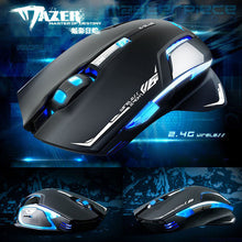 E-3lue 6D Mazer II 2500 DPI Blue LED 2.4GHz Wireless Optical Gaming Game Mouse IMY66