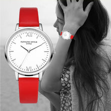 Elegant Dress Watches For Women Ladies Casual Roman PU Leather Band Analog Alloy Quartz Wrist Watch Relogios Femininos IMY66