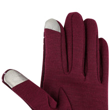 Elegant Womens Touch Screen Gloves Dot Print Bow-knot Warm Gloves Mittens Cashmere Guantes para hombres IMY66