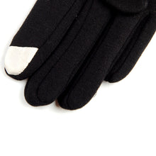 Elegant Womens Touch Screen Gloves Warm Outdoor Sports Faux Fur Pom Poms Gloves Mittens For Women Guantes Mujer IMY66