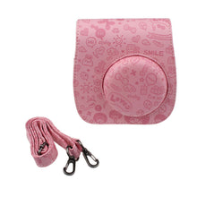 Emboss Cute PU Leather Camera Case Bag For FUJIFILM Instax Mini8 Mini8s IMY66
