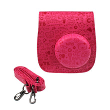 Emboss Cute PU Leather Camera Case Bag For FUJIFILM Instax Mini8 Mini8s IMY66