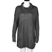 Fall Women Loose Long Sleeve Oversize Sweater Turtleneck Jumper Shirt Tops Jumper Pullover pull femme IMY66