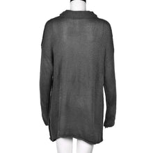 Fall Women Loose Long Sleeve Oversize Sweater Turtleneck Jumper Shirt Tops Jumper Pullover pull femme IMY66