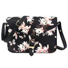 Bags For Women Floral PU Leather Shoulder Crossbody Bag Satchel Handbag Messenger Bag bolsos IMY66