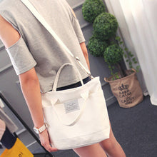 Women Bag Casual Simple Canvas Handbag Crossbody Shoulder Messenger Bag School Travel Bag bolsas feminina IMY66