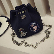 Brands Women Bag Soft PU Leather Chain Handbag Cross Body Shoulder Messenger Bucket Bag bolsa feminina IMY66