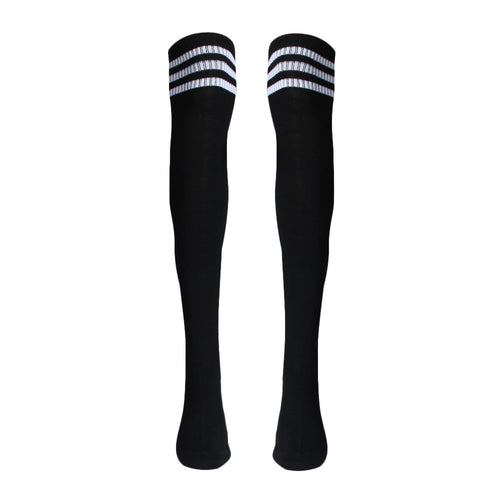 5 Choices Women girl Striped Over the Knee Socks Thigh High Thick Socks Stripe Like Stockings IMY66