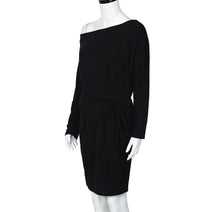 Casual Dress For Women Sexy Off Shoulder Long Sleeve Mini Dress Evening Party Dress Vestidos femininos IMY66