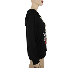 Letter Print T-Shirts For Women Casual Long Sleeve Hoodie Sweatshirt Tops Womens Clothing IMY66