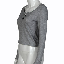 Crop Tops For Womens Lady Sexy V Neck Long Sleeve Shirt Casual Stretch Tops T-Shirt Tee Shirts femme IMY66