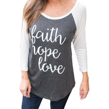 Tee Shits For Women Loose Long Sleeve O Neck Letters Printed Stitching T-shirT-Shirt Camisetas Feminina IMY66