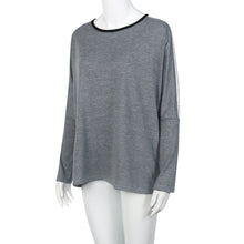 Women Casual T-Shirts Sexy Long Sleeve Tops Lace Bat Sleeve Sweatshirt Tee shirt femme camisetas y tops IMY66