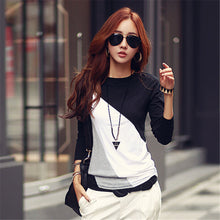 Women Clothing T-Shirt Lady Long Sleeve O Neck Tops Tee Tees Shirt femme Plus Size camiseta feminina IMY66