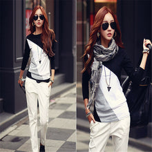 Women Clothing T-Shirt Lady Long Sleeve O Neck Tops Tee Tees Shirt femme Plus Size camiseta feminina IMY66