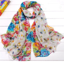 Women Long Print Cotton Scarf Wrap Ladies Shawl Large Silk Scarves Scarf Cover Ups Large Size 180*100cm IMY66