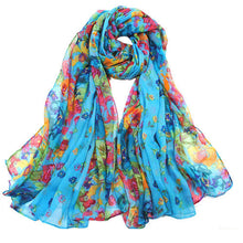 Women Long Print Cotton Scarf Wrap Ladies Shawl Large Silk Scarves Scarf Cover Ups Large Size 180*100cm IMY66