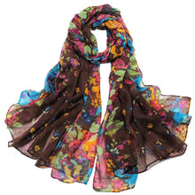 Women Long Print Cotton Scarf Wrap Ladies Shawl Large Silk Scarves Scarf Cover Ups Large Size 180*100cm IMY66