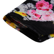 Women Long Sleeve T-Shirt Casual O Neck Floral Print Striped Splice Top Tee Shirts femme camisetas y tops IMY66