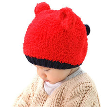 Baby Hats Warm Cotton Knitted Kidsborn Caps Infant Cartoon Hats lovely mouse Boys Girls Caps Beanie Hats IMY66