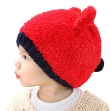 Baby Hats Warm Cotton Knitted Kidsborn Caps Infant Cartoon Hats lovely mouse Boys Girls Caps Beanie Hats IMY66