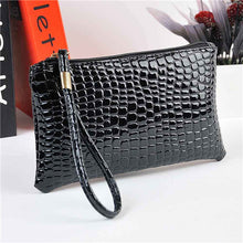 Colorful Women Crocodile Faux Leather Bag Clutch Zip Handbag Bag Coin Purse Small Bag Wallet Handbag Bag IMY66