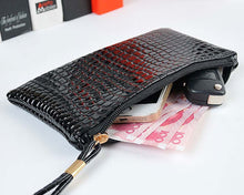 Colorful Women Crocodile Faux Leather Bag Clutch Zip Handbag Bag Coin Purse Small Bag Wallet Handbag Bag IMY66