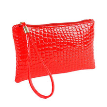 Colorful Women Crocodile Faux Leather Bag Clutch Zip Handbag Bag Coin Purse Small Bag Wallet Handbag Bag IMY66