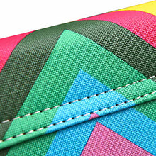 Women Crossbody Bag Rainbow Color Stripes Ladies Rivet PU Leather Shoulder Messenger Bag Bolsa feminina IMY66