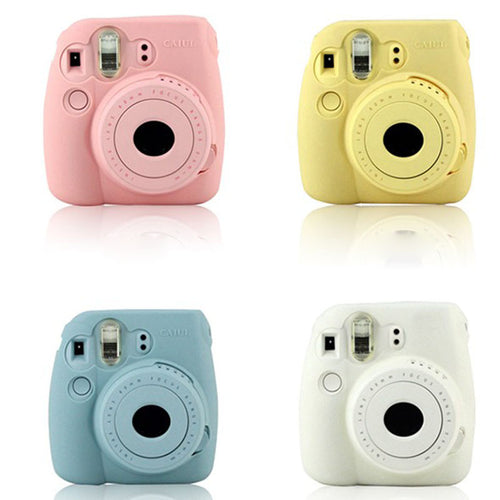 Candy Colors Classic Noctilucent Camera Case Skin Bag Cover For FUJIFILM Instax Mini8 Mini8s IMY66