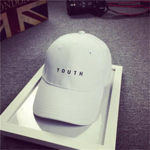 Cap Women Men Cotton Caps Women Letter Solid Adult baseball Cap Black White Hat Snapback Women Cap IMY66