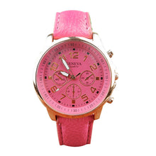 Casual Dress Watch For Women PU Leather Band Analog Quartz Vogue WristWatch Watches Relogios feminino Clock IMY66
