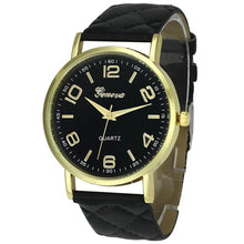 Casual Dress Watch Women Geneva Ladies Faux Leather Quartz Wrist Watches relogio feminino IMY66