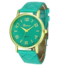 Casual Dress Watch Women Geneva Ladies Faux Leather Quartz Wrist Watches relogio feminino IMY66