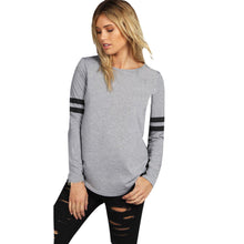 Casual T-Shirts For Women Loose Long Sleeve Round Neck Tee shirts Women Clothing femme camisetas y tops IMY66