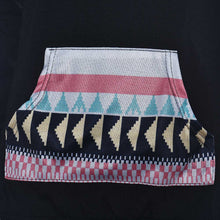 Casual T-Shirts Sweatshirt For Womens Geometric Print Splice Pocket Hoodie Hooded Pullover Tops camisetas y tops IMY66