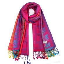 Colourful Print For Lady Women Double Sided Elephant National Wind Long Scarf Wrap Shawl Scarf women IMY66