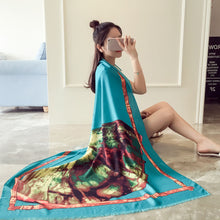 From India Women Lady Painted Soft Long Wraps Shawl Scarves Scarf Scarf IMY66