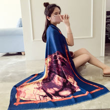 From India Women Lady Painted Soft Long Wraps Shawl Scarves Scarf Scarf IMY66