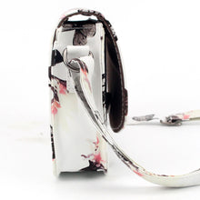 Designer Women Floral Print Bag Pu Leather Shoulder Bag Satchel Handbag Messenger Crossbody Bag bolsas femininas IMY66