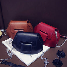 Designer Women PU Leather Chain Handbag Cross Body Shoulder Messenger Bag Casual Bag For Women Bolsa Feminina IMY66