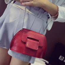 Designer Women PU Leather Chain Handbag Cross Body Shoulder Messenger Bag Casual Bag For Women Bolsa Feminina IMY66