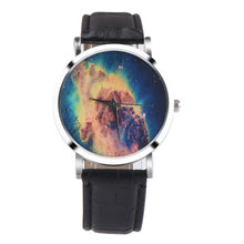 Dress Watch Women Men Casual Metal Alarm printing Analog Quartz Wrist Watches relojes hombre relogios feminino IMY66