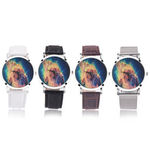 Dress Watch Women Men Casual Metal Alarm printing Analog Quartz Wrist Watches relojes hombre relogios feminino IMY66