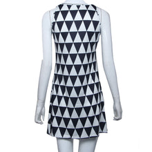 Elegant Ladies' Plaid Dress Women Causal Sleeveless Party Beach Bodycon Mini Dress vestidos femininos IMY66