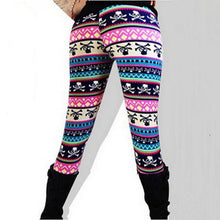 Fall Women Lady Elasticity Skinny Tribal Printed Stretchy Pants Leggings Trousers for Women Ropa Mujer Jeggings IMY66