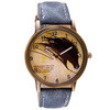 Fantastic Casual Dress Watches Clock Wolf Head Pattern Retro Faux Cowboy Leather Band Analog Quartz WristWatch IMY66