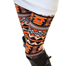 Floral Printed High Waist Leggings For Women Lady Casual Elasticity Skinny Tribal Stretchy Pants Leggings IMY66