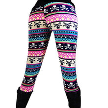 Floral Printed High Waist Leggings For Women Lady Casual Elasticity Skinny Tribal Stretchy Pants Leggings IMY66